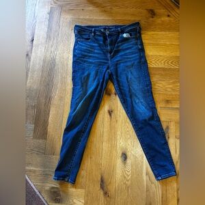 American Eagle Outfitters Dark Blue Skinny Jeans